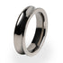 Women's Titanium ring. A classic design Titanium wedding ring for women.  Polished and perfect.  