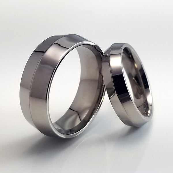 Pyramid Titanium Ring-Ring - Template 21-Titanium Rings