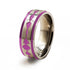 Soundwave Samurai Magenta Titanium ring