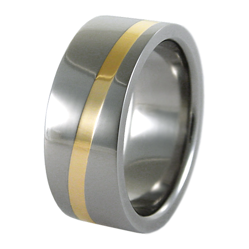 Sushi with yellow gold inlay
