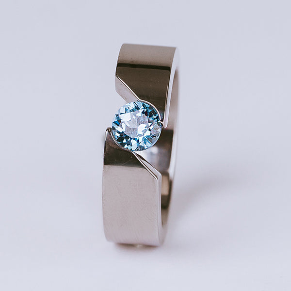 Samsara with Aquamarine