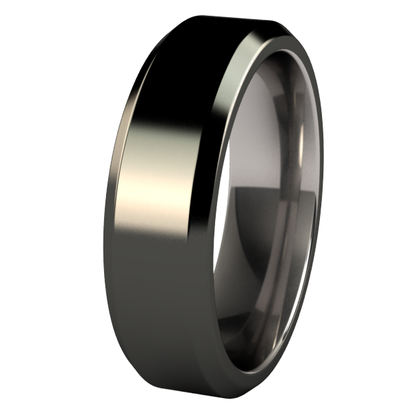 Apex - Black-none-Titanium Rings