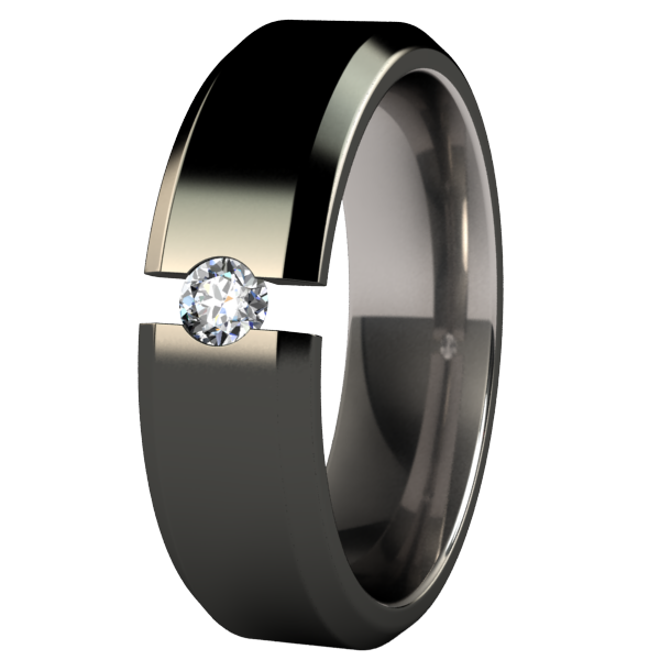 Apex Tension Set - Black-none-Titanium Rings