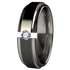 Aria Tension Set - Black Two Toned-none-Titanium Rings