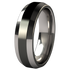 Ascent - Black Two Toned-none-Titanium Rings