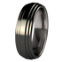 Aztec - Black-none-Titanium Rings