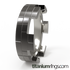 Bastion - Black-none-Titanium Rings