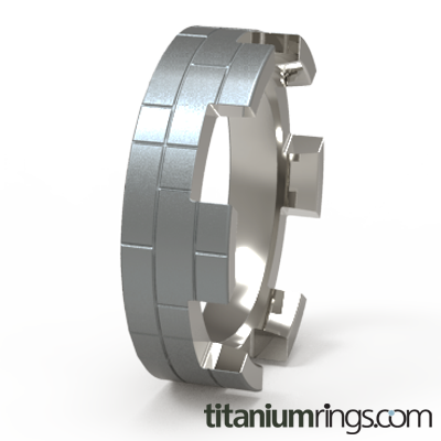 Bastion-none-Titanium Rings