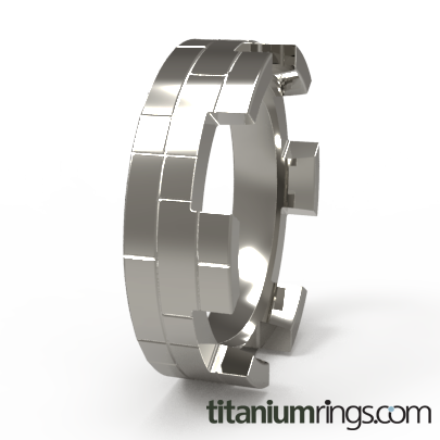 Bastion-none-Titanium Rings