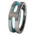 Breeze Flat - Colored-none-Titanium Rings