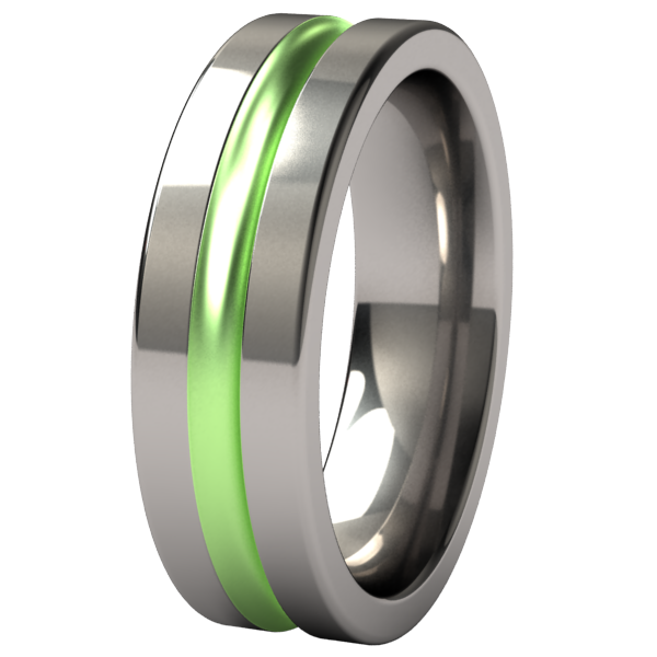 Chimera - Colored-none-Titanium Rings