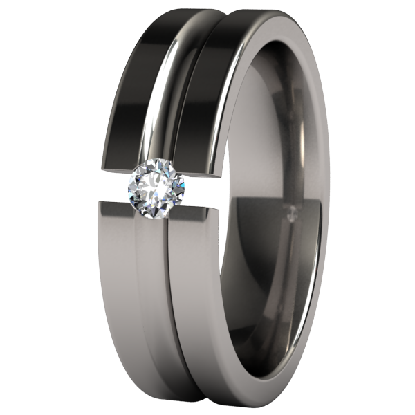 Chimera Tension Setting-none-Titanium Rings