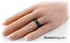 Chrysalis - Black-none-Titanium Rings