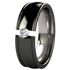 Chrysalis Black Tension Setting-none-Titanium Rings