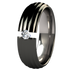 Crescendo Black Tension Setting-none-Titanium Rings