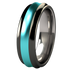 Crest Black and Colored-none-Titanium Rings