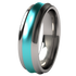 Crest - Colored-none-Titanium Rings
