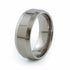 Mens titanium Ring wedding band 