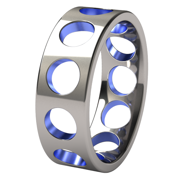 Deepcore - Colored-none-Titanium Rings