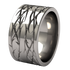 Custom Double Thorns-none-Titanium Rings