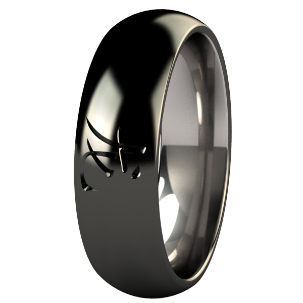 Dragon Black-none-Titanium Rings