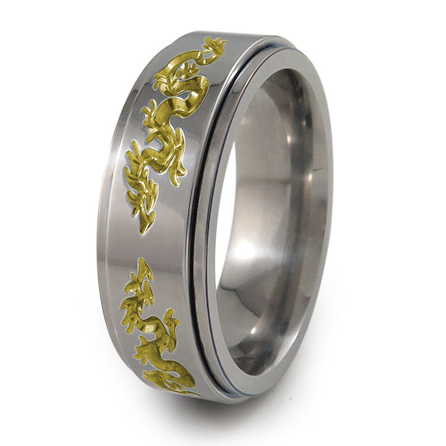 Flower Anxiety Fidget Spinner Ring – Perimade & Co.