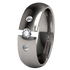Eclipse Past-Present-Future Tension Set with Side Stones-none-Titanium Rings