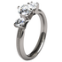 Elizabeth-none-Titanium Rings