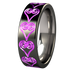 Emotions Black and Colored-none-Titanium Rings