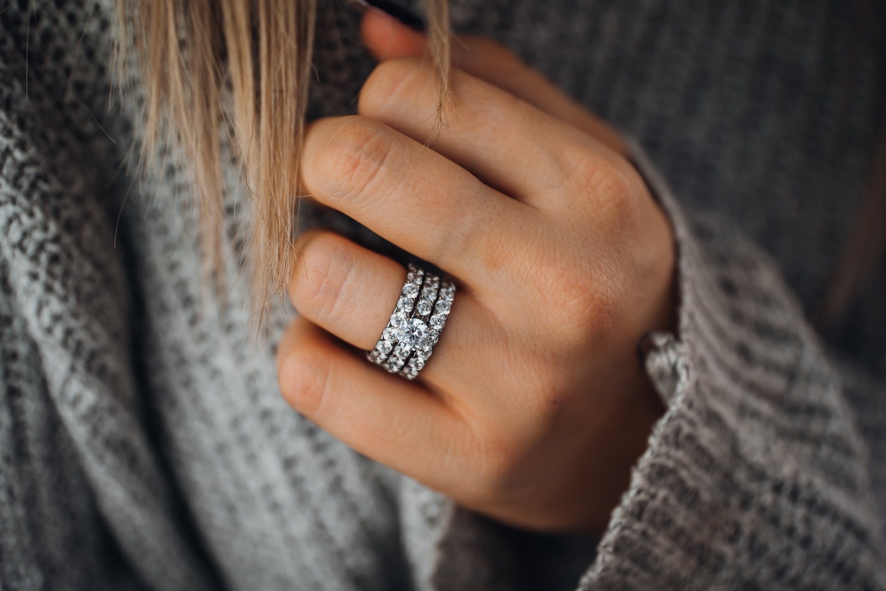 Couple Rings Titanium Steel Mens Ring Black and Green Women's Wedding Ring  Sets | eBay