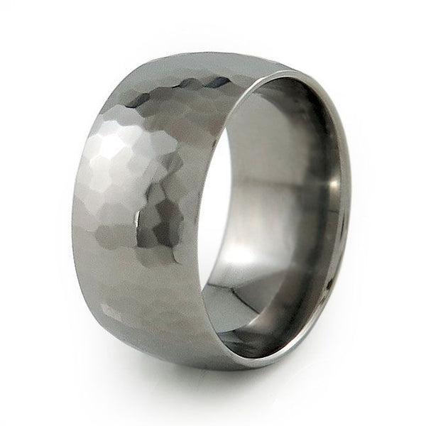 Crater | Wide-Ring - Template 13-Titanium Rings
