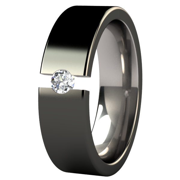 Facia Tension Set - Black-none-Titanium Rings