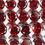 Garnet - Red-none-Titanium Rings