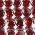 Garnet - Red-none-Titanium Rings