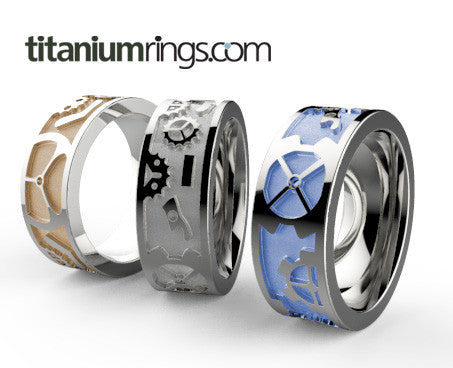 steam-none-Titanium Rings
