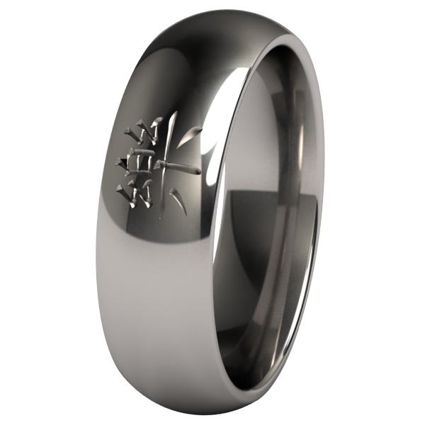 Happiness-none-Titanium Rings