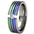 Kompressor Colored Tension Setting-none-Titanium Rings