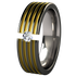 Kompressor Black and Colored Tension Setting-none-Titanium Rings