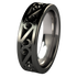 Legend Black-none-Titanium Rings