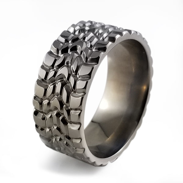 Little Bogger Titanium ring-Ring - Template 13-Titanium Rings