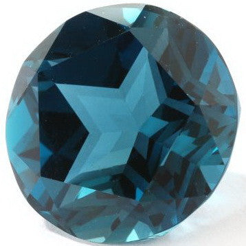 Topaz - London Blue-none-Titanium Rings