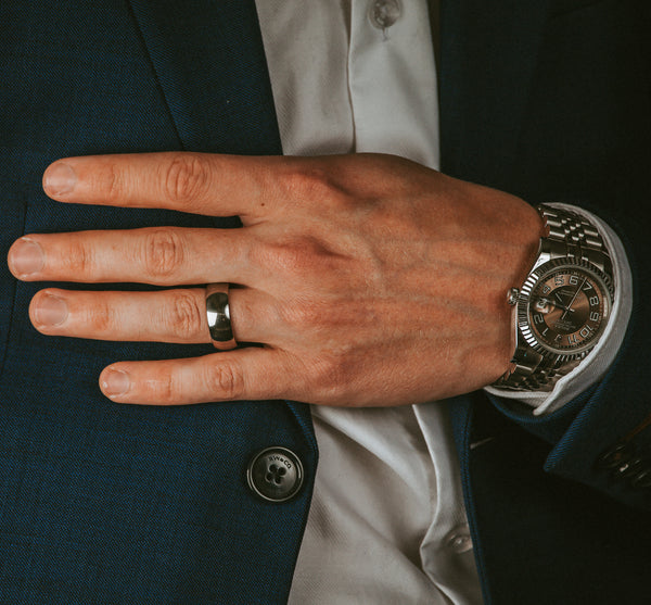 Lunar Eclipse | Men's Titanium Ring