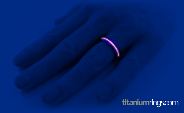 Mojo - Glow Enamel-none-Titanium Rings