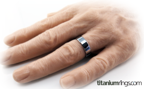 Stealth Mens Titanium Ring