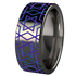 Magen David - Black & Colored-none-Titanium Rings