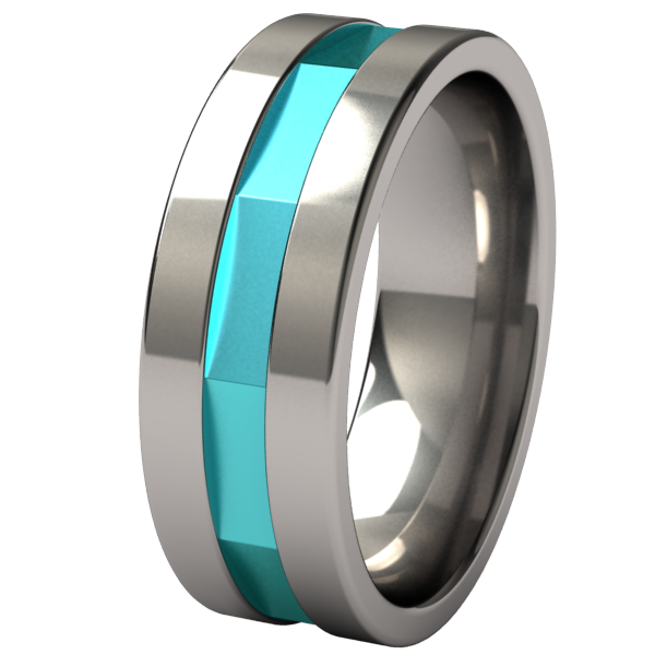 Mekkanik - Colored-none-Titanium Rings