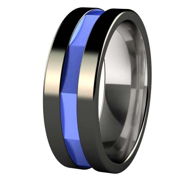 Mekkanik - Black & Colored-none-Titanium Rings