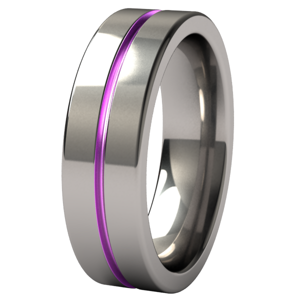 Mojo - Colored-none-Titanium Rings