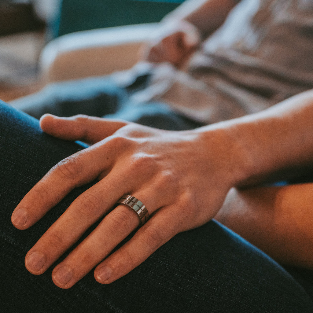 Mojo- Womens Titanium Wedding Ring | Titanium Rings