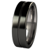 Mojo - Black Two Toned-none-Titanium Rings